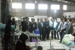 بازدید اساتید و روسای دانشگاه در استان س و ب از گروه تولیدی صنعتی گلاریس باف یزد 5