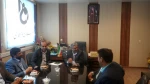 جلسه با جناب آقای بسکابادی، مدیر امور شعب بانک تجارت استان سیستان و بلوچستان 2