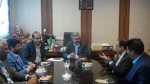 جلسه با جناب آقای بسکابادی، مدیر امور شعب بانک تجارت استان سیستان و بلوچستان 4