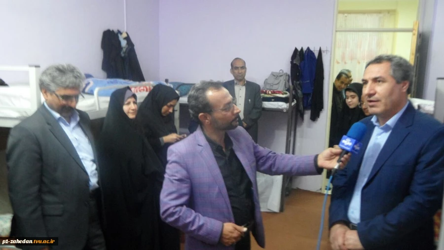 بازدید دکتر مهدی معاون فرهنگی و دانشجویی دانشگاه فنی و حرفه ای کشور 4