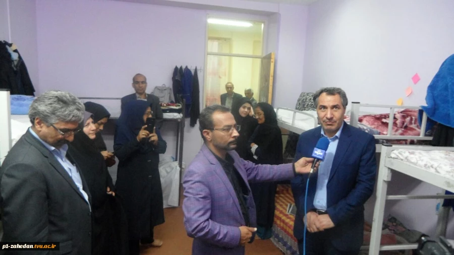 بازدید دکتر مهدی معاون فرهنگی و دانشجویی دانشگاه فنی و حرفه ای کشور 6