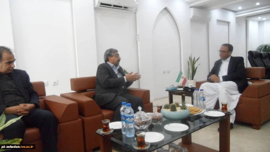 دیدار با آقای مهندس پربار شهردار محترم کلانشهر زاهدان 2