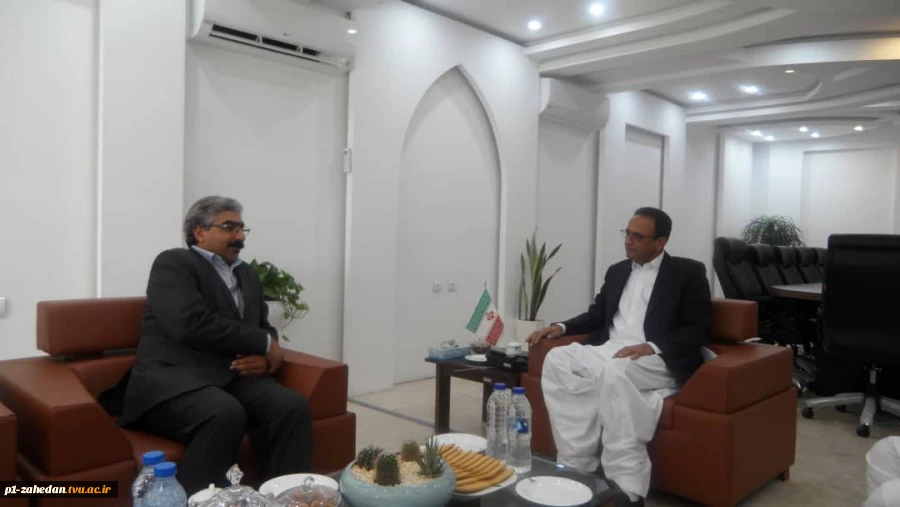 دیدار با آقای مهندس پربار شهردار محترم کلانشهر زاهدان 4
