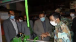 بازدیدریاست محترم دانشگاه فنی وحرفه ای استان به همراه کارکنان این مجموعه از نمایشگاه گرامیداشت چهل سالگی دفاع مقدس تیپ۱۸۸ زرهی شهیدیعقوب احمدبیگی زاهدان 4