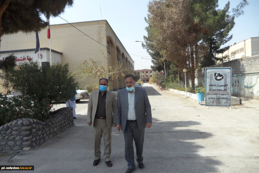 بازدید ریاست برنامه و بودجه استان از دانشگاه فنی وحرفه ای 8