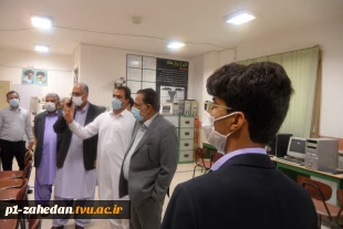 بازدید نماینده محترم شهرستان خاش از دانشگاه فنی وحرفه ای استان سیستان وبلوچستان 3