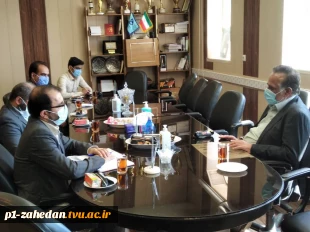 بازدید نماینده محترم سازمان بازرسی و نظارت از دانشگاه فنی وحرفه ای سیستان و بلوچستان 2