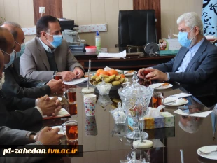 بازدید جناب آقای دکتر شهریاری نماینده محترم مردم زاهدان از دانشگاه فنی و حرفه ای استان سیستان و بلوچستان 2