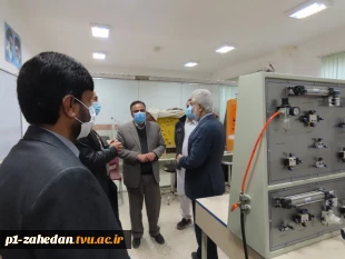 بازدید جناب آقای دکتر شهریاری نماینده محترم مردم زاهدان از دانشگاه فنی و حرفه ای استان سیستان و بلوچستان 5