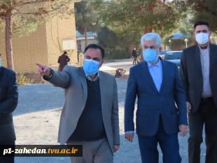 بازدید جناب آقای دکتر شهریاری نماینده محترم مردم زاهدان از دانشگاه فنی و حرفه ای استان سیستان و بلوچستان 4
