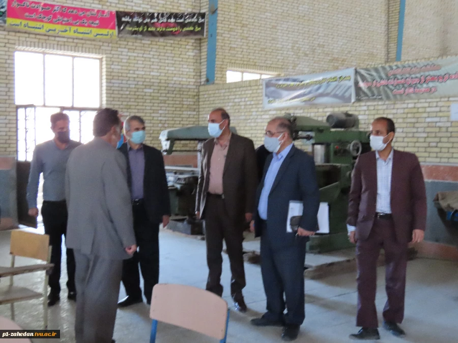 بازدیدهیئت نظارت و ارزیابی دانشگاه سیستان وبلوچستان 6