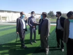 بازدید دکتر کرد ریاست محترم  به همراه معاون مالی دانشگاه فنی و حرفه ای استان از آموزشکده فرخی زابل 5