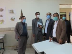 بازدید دکتر کرد ریاست محترم  به همراه معاون اداری- مالی دانشگاه فنی و حرفه ای استان از آموزشکده فرخی زابل 4
