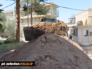 حمل نخاله ها با همکاری گردان مهندسی تیپ 110 4