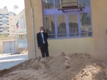 حمل نخاله ها با همکاری گردان مهندسی تیپ 110 5