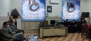 جلسه شورای اداری در آموزشکده دختران زاهدان