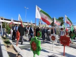 در سومین روز از دهه مبارک فجر، گلزار شهدای شهرستان زاهدان غبارروبی و عطر افشانی گردید. 3
