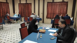 در سفر استانی به قم صورت گرفت؛
ملاقات عمومی رئیس و اعضای هیئت رئیسه دانشگاه با دانشگاهیان دانشگاه فنی و حرفه‌ای استان قم
 2