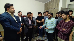 در سفر استانی به قم صورت گرفت؛
ملاقات عمومی رئیس و اعضای هیئت رئیسه دانشگاه با دانشگاهیان دانشگاه فنی و حرفه‌ای استان قم
 4