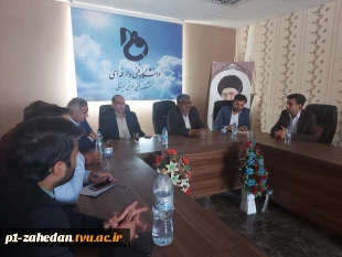 سفر مدیر کل نظارت و ارزیابی و تضمین کیفیت دانشگاه فنی حرفه ای کشور به استان سیستان و بلوچستان 2