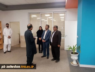 سفر مدیر کل نظارت و ارزیابی و تضمین کیفیت دانشگاه فنی حرفه ای کشور به استان سیستان و بلوچستان 3