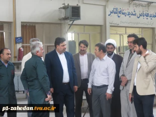 بازدید دکتر خسرویان از دانشگاه فنی و حرفه‌ای استان اصفهان 3