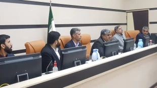 جلسه هم اندیشی مدیر کل آموزش و پرورش استان با ریاست دانشگاه فنی و حرفه ای استان 4