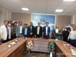 معارفه جناب آقای محسن مطهری نژاد سرپرست آموزشکده فنی و حرفه ای فرخی سیستانی زابل طی مراسمی  با حضور جناب آقای  حسن جهان تیغ معاونت محترم اداری ،مالی ومدیریت منابع دانشگاه فنی وحرفه ای استان سیستان وبلوچستان و  همکاران همراه و کارکنان آموزشکده زابل در سالن