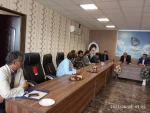 معارفه جناب آقای محسن مطهری نژاد سرپرست آموزشکده فنی و حرفه ای فرخی سیستانی زابل طی مراسمی  با حضور جناب آقای  حسن جهان تیغ معاونت محترم اداری ،مالی ومدیریت منابع دانشگاه فنی وحرفه ای استان سیستان وبلوچستان و  همکاران همراه و کارکنان آموزشکده زابل در سالن
