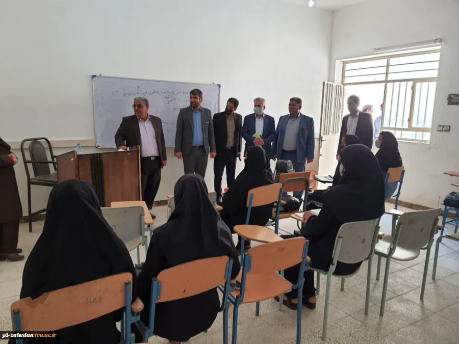 بازدید دکتر محمد قاسمی رپیس دانشگاه فنی وحرفه ای استان از آموزشکده های شهرستان زابل 3