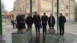 بازدید دکتر خسرویان و هیئت همراه از روند برگزاری امتحانات پایان ترم از دانشکده فنی و حرفه ای انقلاب اسلامی 3