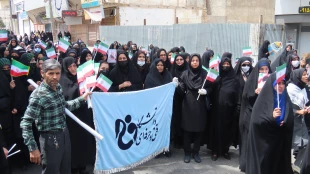 حضور پرشور دانشگاهیان دانشگاه فنی وحرفه ای واحد استان سیستان وبلوچستان    در راهپیمایی روز جهانی قدس رمضان ۱۴۴۴ ه ق مصادف با ۲۵ فروردین ۱۴۰۲  4