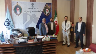 دیدار ریاست دانشگاه پیام نور استان سیستان وبلوچستان با ریاست دانشگاه فنی و حرفه ای واحد استان سیستان وبلوچستان در محل دانشگاه فنی وحرفه ای  واحد استان
