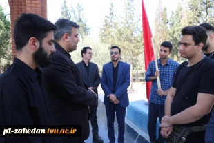 کاروان مهارتی دانشگاه فنی و حرفه‌ای با حضور ریاست عالی دانشگاه بدرقه و راهی کربلای معلا شد 3