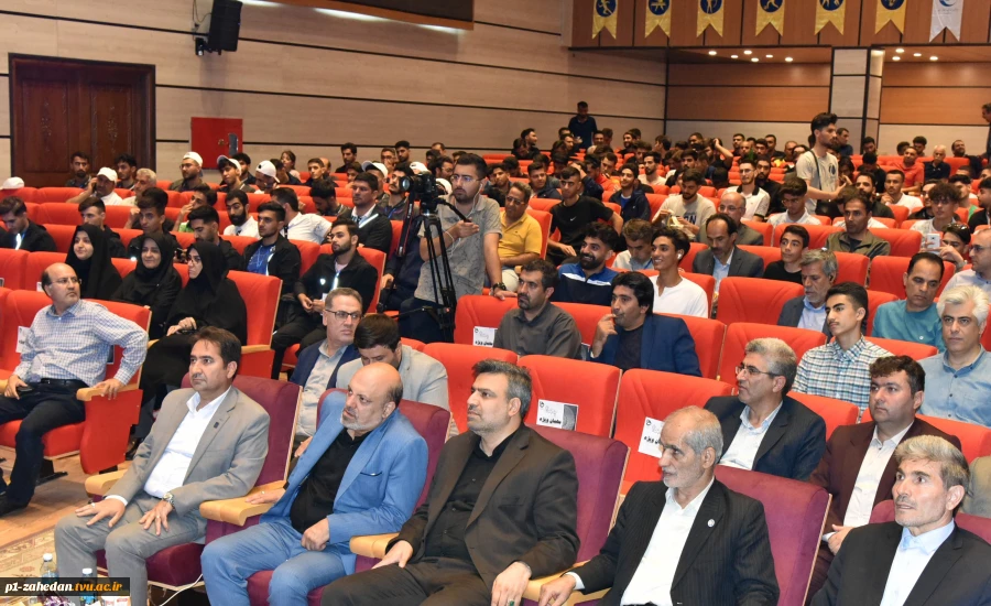 برگزاری آیین افتتاحیه بیست و هفتمین المپیاد فرهنگی _ ورزشی دانشجویان پسر دانشگاه فنی و حرفه‌ای 3