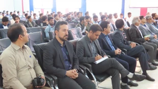 مراسم جشن دانشجویان جدیدالورود آموزشکده های پسران دانشگاه فنی وحرفه ای واحد استان سیستان وبلوچستان با حضور ریاست دانشگاه و روسای مراکز، معاونین ، اساتید برگزارگردید. 7