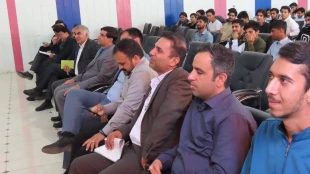 مراسم جشن دانشجویان جدیدالورود آموزشکده های پسران دانشگاه فنی وحرفه ای واحد استان سیستان وبلوچستان با حضور ریاست دانشگاه و روسای مراکز، معاونین ، اساتید برگزارگردید. 8