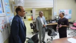 دیدار کارکنان ودانشجویان دانشگاه فنی وحرفه ای واحد استان سیستان وبلوچستان با پرستاران بیمارستان خاتم الانبیاء 4