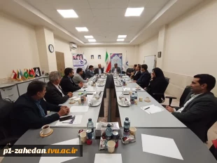 جلسه هیات رییسه دانشگاه فنی و حرفه ای استان سیستان و بلوچستان در شهرستان چابهار 2