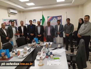 جلسه هیات رییسه دانشگاه فنی و حرفه ای استان سیستان و بلوچستان در شهرستان چابهار 4