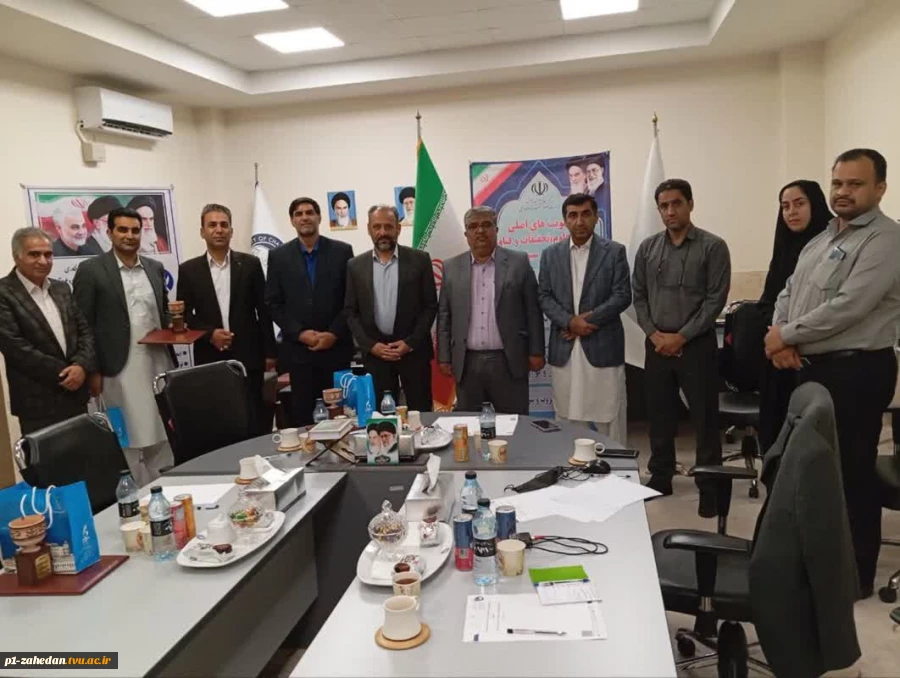 جلسه هیات رییسه دانشگاه فنی و حرفه ای استان سیستان و بلوچستان در شهرستان چابهار 4