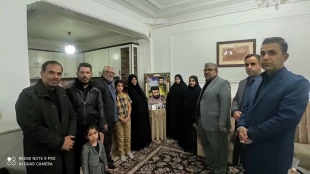 دیدار مسئولین دانشگاه فنی و حرفه ای واحد استان سیستان وبلوچستان با خانواده ی معزز شهدا 4