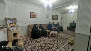 دیدار مسئولین دانشگاه فنی و حرفه ای واحد استان سیستان وبلوچستان با خانواده ی معزز شهدا 10