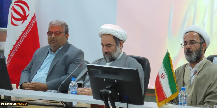 دیداردانشگاهیان دانشگاه فنی وحرفه ای واحد استان سیستان وبلوچستان در محل دانشگاه با نماینده ولی فقیه دراستان سیستان وبلوچستان
 2