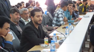 دیداردانشگاهیان دانشگاه فنی وحرفه ای واحد استان سیستان وبلوچستان در محل دانشگاه با نماینده ولی فقیه دراستان سیستان وبلوچستان
 7