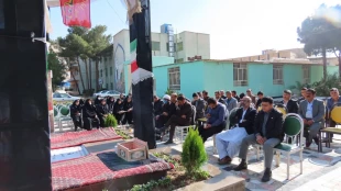 برگزاری مراسم بزرگداشت چهارمین سالگرد سردار دلها شهید حاج قاسم سلیمانی همزمان با سومین روز دفن شهید گمنام در دانشگاه فنی وحرفه ای واحد استان سیستان وبلوچستان 8