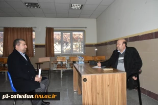 ملاقات عمومی رئیس دانشگاه فنی و حرفه‌ای و اعضای هیئت رئیسه با استادان، کارکنان و دانشجویان دانشگاه فنی و حرفه‌ای استان زنجان 6