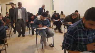 بازدید رئیس دانشگاه فنی وحرفه ای استان سیستان وبلوچستان از سالن امتحانات آموزشکده فنی وحرفه ای شهید باهنر زاهدان 6