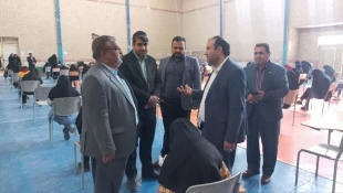 بازدید ریاست دانشگاه فنی و حرفه ای استان سیستان وبلوچستان وهیئت همراه از حوزه امتحانات پایان ترم نیمسال اول سالتحصیلی 1403-1402 آموزشکده های پسران ودختران زابل
 6