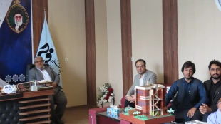دیدار دانشجویان ترم آخر رشته ی مهندسی معماری با ریاست دانشگاه فنی و حرفه ای استان سیستان و بلوچستان 3